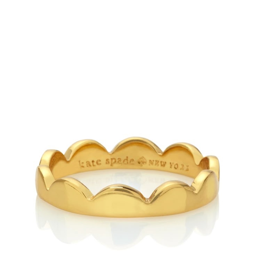 Kate Spade Sliced Scallops Ring 💍 Size 6/ 6.5